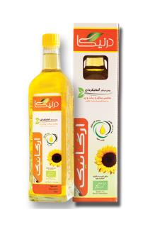 روغن آفتابگردان فرابکر ارگانیک 750 سی سی درنیکا