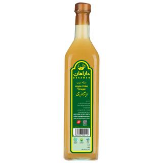 سرکه سیب ارگانیک 500 سی سی دارامان