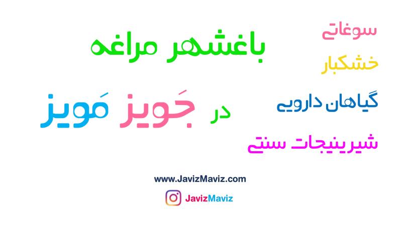 فروشگاه اینترنتی خشکبار مراغه/جویز مویز