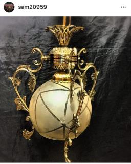 لوستر۳بازو تکلامپ