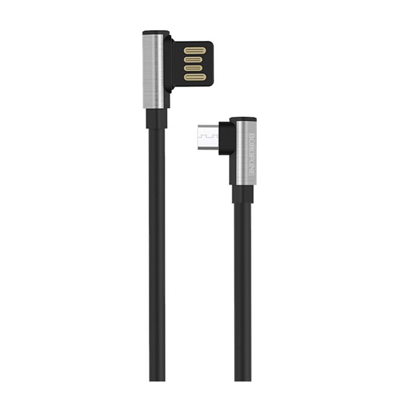 کابل شارژ BOROFONE microUSB مدل BU5 طول 1.2 متر