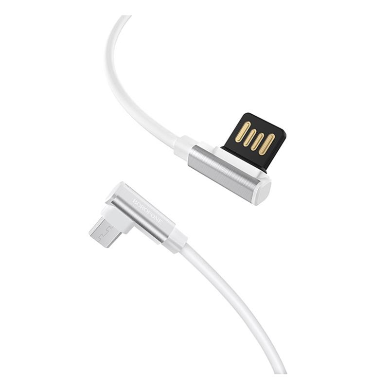 کابل شارژ BOROFONE microUSB مدل BU5 طول 1.2 متر