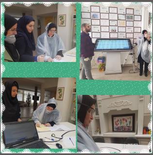 بازديد موسس از تيم مستقر نوروزي  مجموعه مدارس