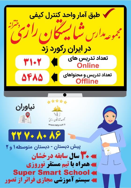 ركورد مجموعه شايستگان رازي در ايران
