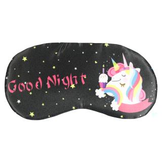 چشم بند خواب کمپرس دار طرح یونیکورن کد RG-EY 172