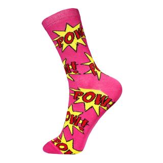 جوراب زنانه چتیک طرح POW کد RG-C 798