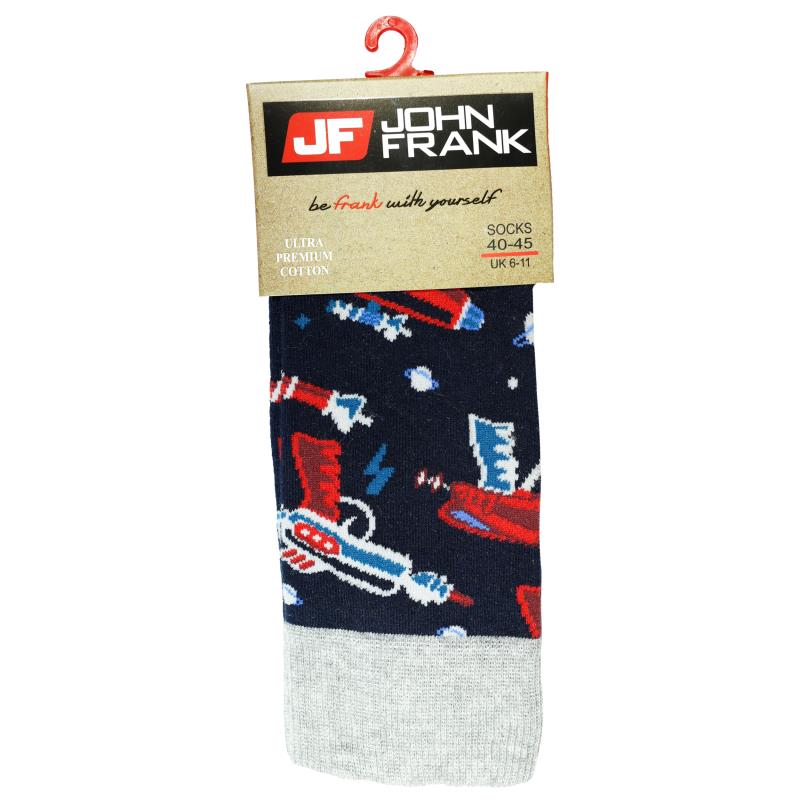 جوراب مردانه John Frank طرح تفنگ کد RG-J 168