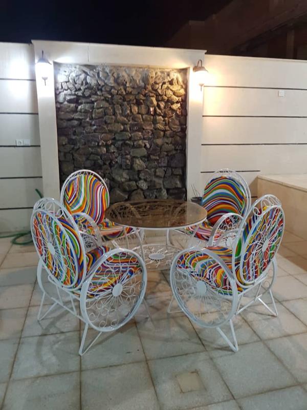 ست صندلی طرح گلبرگ