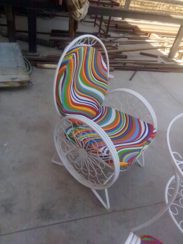 ست صندلی طرح گلبرگ