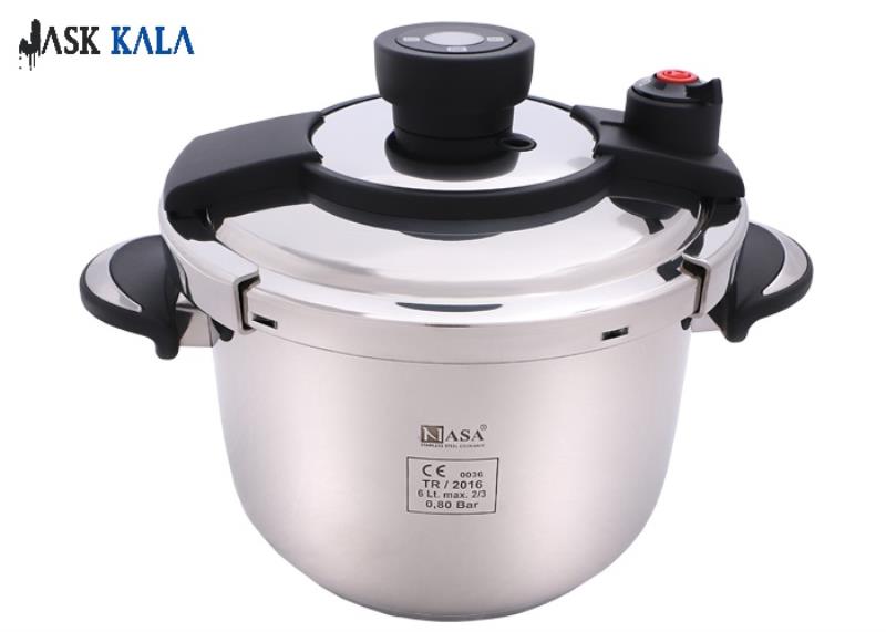 زودپز روگازی ناسا الکتریک 6 لیتر NS-219 Nasa Pressure cooker