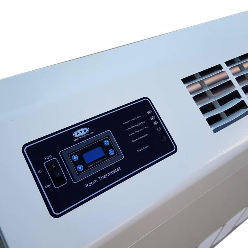 هیتر گازی آذر تهویه طرح فن کویل F919 دو دور- دو ظرفیتی