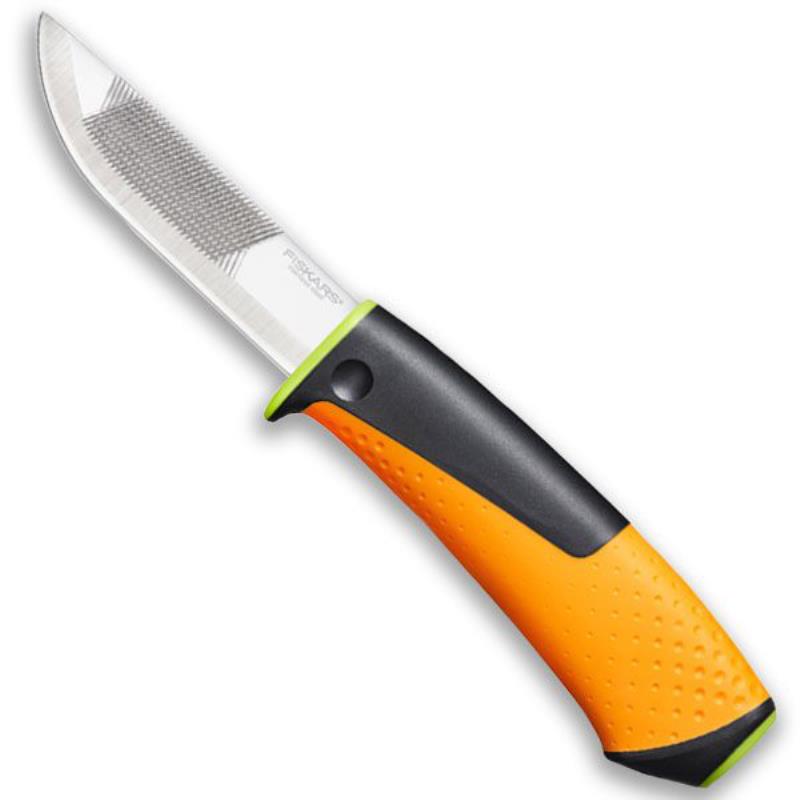 چاقو مدل Fiskars - Heavy Duty Knife with Sharpener