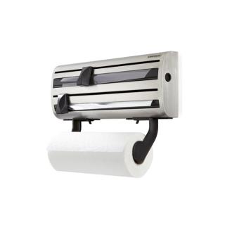 جای دستمال و فویل دیواری تمام استیل - لایف هایت