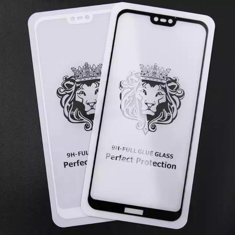 گلس تمام صفحه و تمام چسب samsung a10