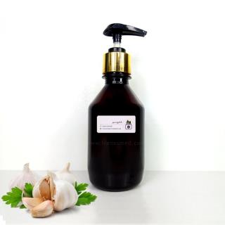 شامپو گیاهی سیر بدون سولفات برند irancosmed