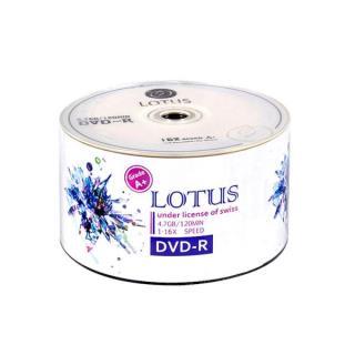 دی وی دی خام لوتوس شیرینگ پک 50 عددی