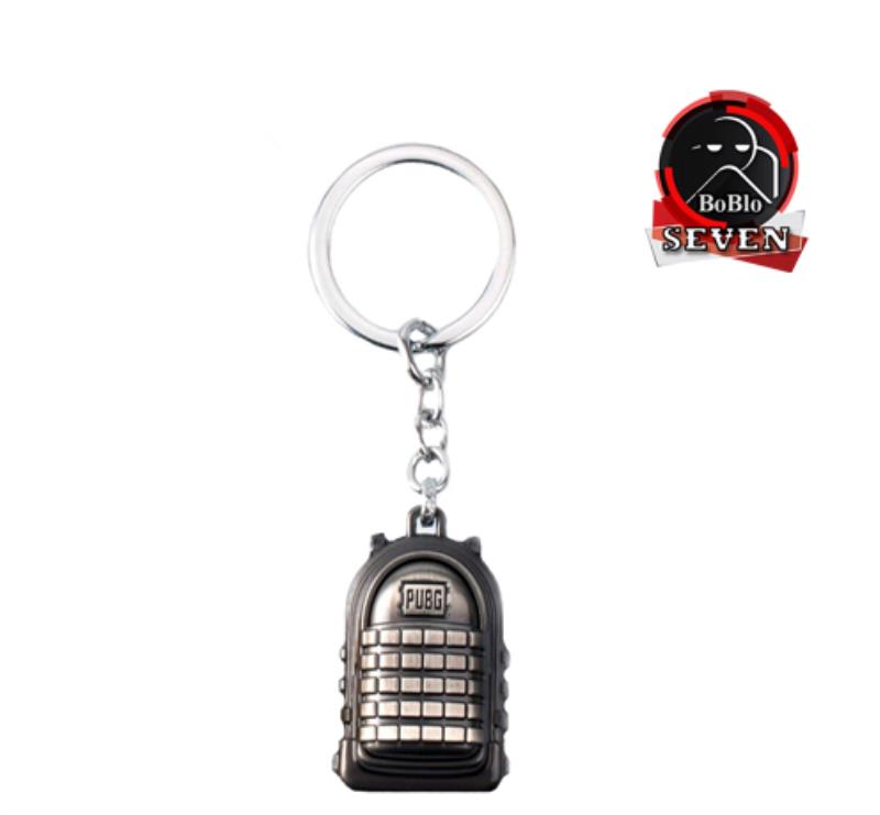 جاکلیدی فلزی پابجی 4سانتی متری مشکی PUBG Keychain