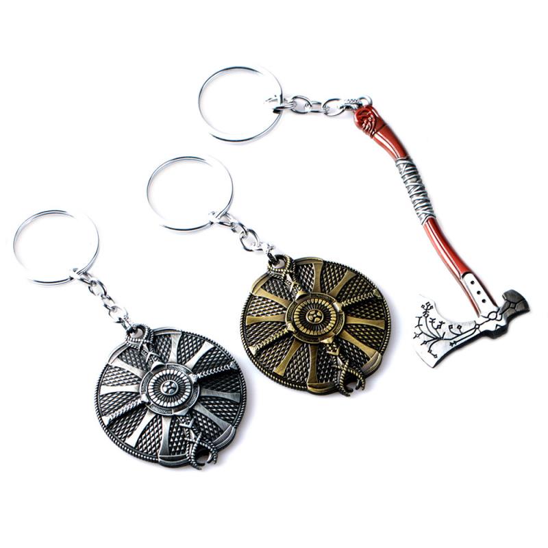 جاكليدى سپر کریتوسKRATOS SHIELD KEYCHAIN (7CM)