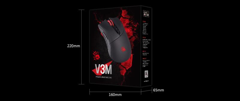 موس باسیم گیمینگ A4tech BLOODY V3M