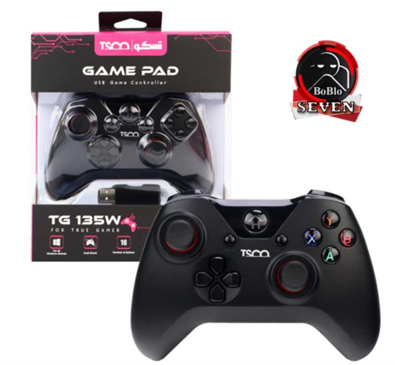 دسته بازی TSCO TG 135W Game Pad+گارانتی