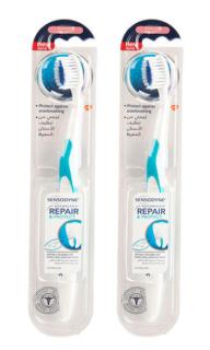 مسواک سنسوداین مدل Repair And Protect با برس خیلی نرم