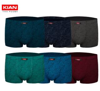 پک دو عددی شورت نیم پا طرح رینگ مشکی و نوک مدادی