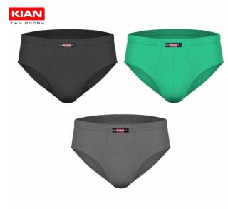 پک سه عددی شورت اسلیپ مردانه سبز، طوسی و مدادی