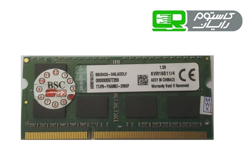 RAM Laptop Kingston 4GB PC3-1600