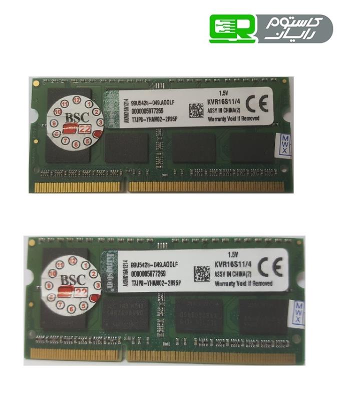 RAM Laptop Kingston 4GB PC3-1600