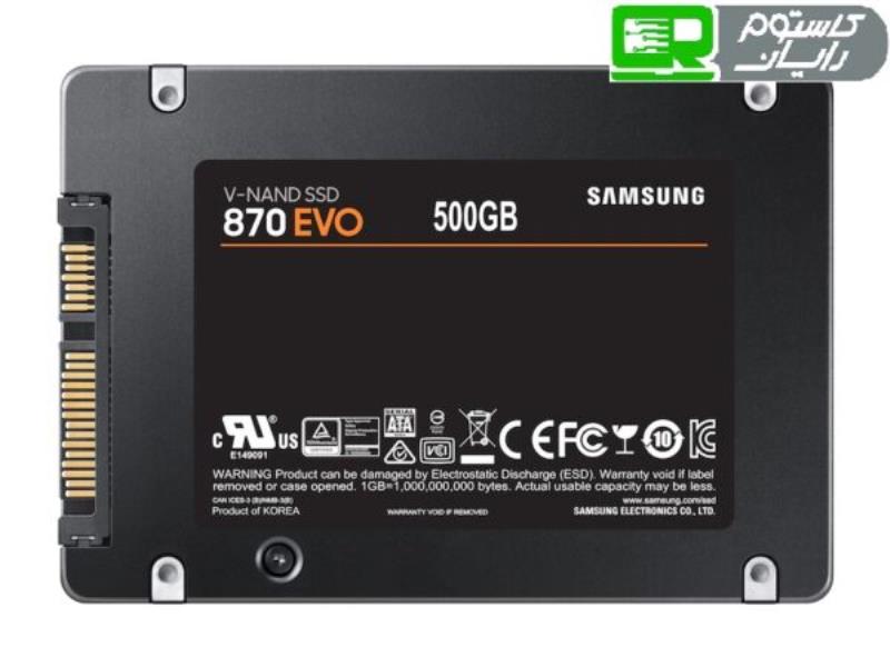 اس اس دی سامسونگ EVO 870 SATA 500GB