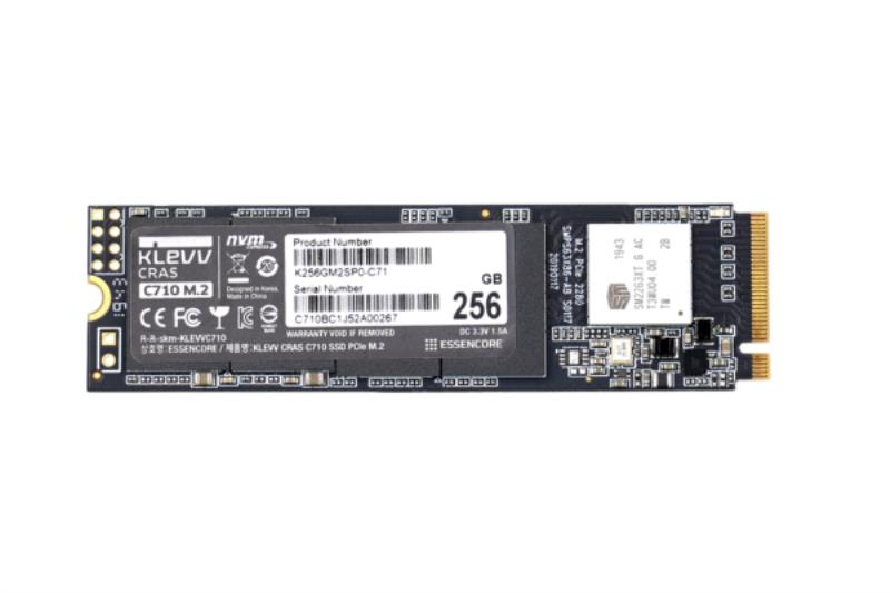 حافظه اس اس دی کلو مدل CRAS C710 M.2 2280 NVMe ظرفیت ۲۵۶ گیگابایت