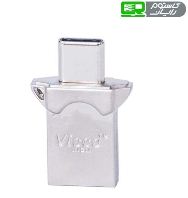 فلش ۳۲ گیگابابت ویکومن Vicco VC400 OTG Type-C USB3.1