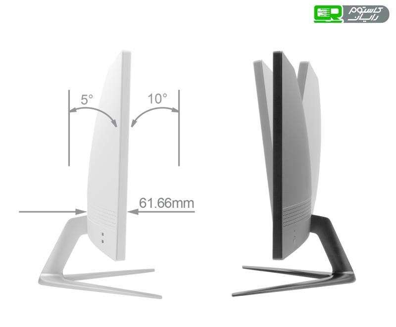 کامپیوتر یکپارچه سفارشی GPIO220-H310T/i5-9400/8/1/128/INT/FHD