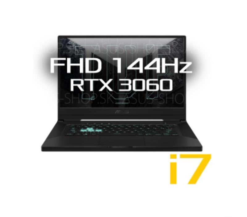 لپ تاپ ایسوس  Asus TUF Dash F15 FX516PM/i7-11370H/24/512/6(3060)