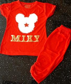 تیشرت شلوارک دخترانه خرسی سایز ۴۰ و ۴۵ و ۵۰