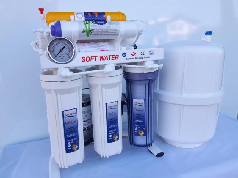 دستگاه تصفیه آب 7 فیلتره SOFTWATER فول اتومات