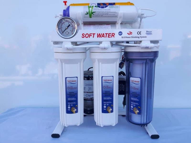 دستگاه تصفیه آب 7 فیلتره SOFTWATER فول اتومات