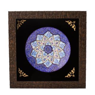 تابلو بشقاب 16 سانتی میناکاری