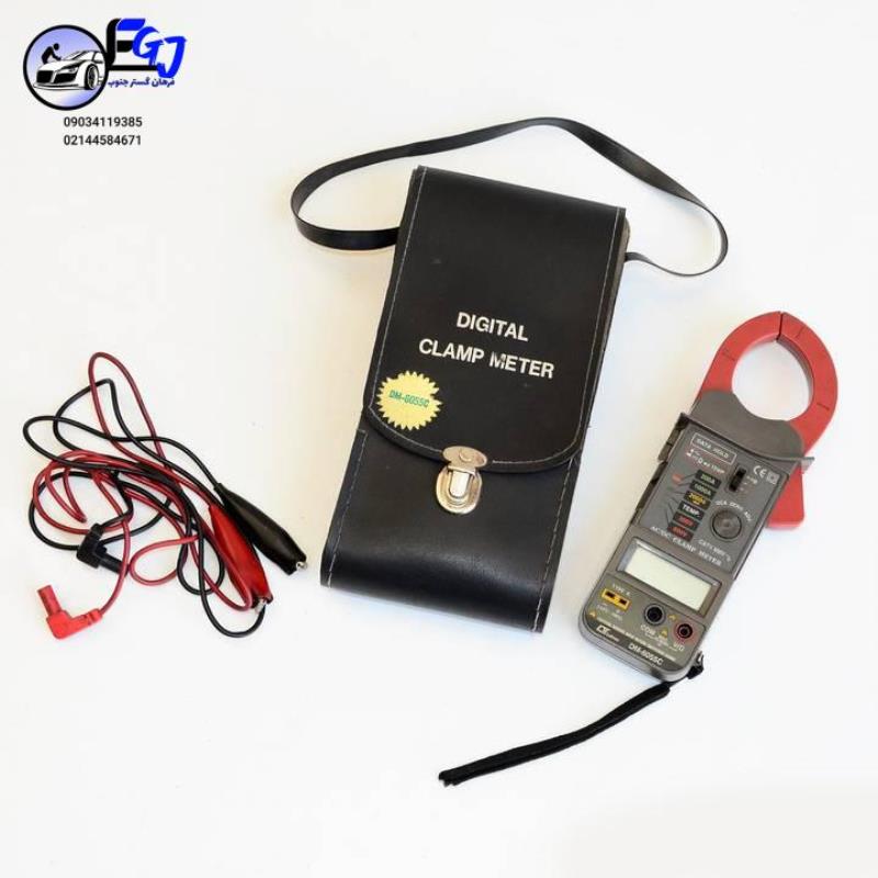 کلمپ آمپرمتر ترمومتردار DM6055C