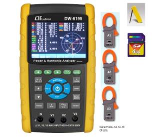 پاورآنالایزر تکفاز و سه فاز هارمونیک مدل DW-6195