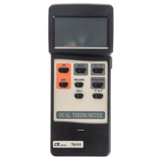 ترمومتر دو کاناله مدل TM-916
