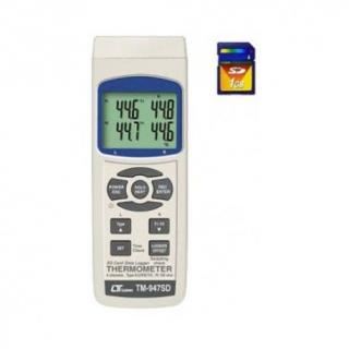 ترمومتر4 کاناله باقابلیت اتصال کارت حافظه مدل TM-947SD