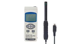 رطوبت سنج دیجیتال باقابلیت اتصال کارت حافظه مدل HT-3007SD