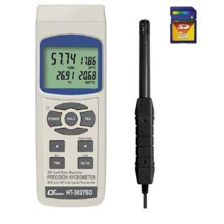 رطوبت سنج دیجیتال با قابلیت اتصال کارت حافظه مدل HT-3027SD