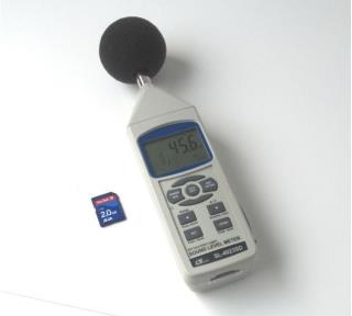 صوت سنج دیجیتال باقابلیت اتصال کارت حافظه مدل SL-4023SD
