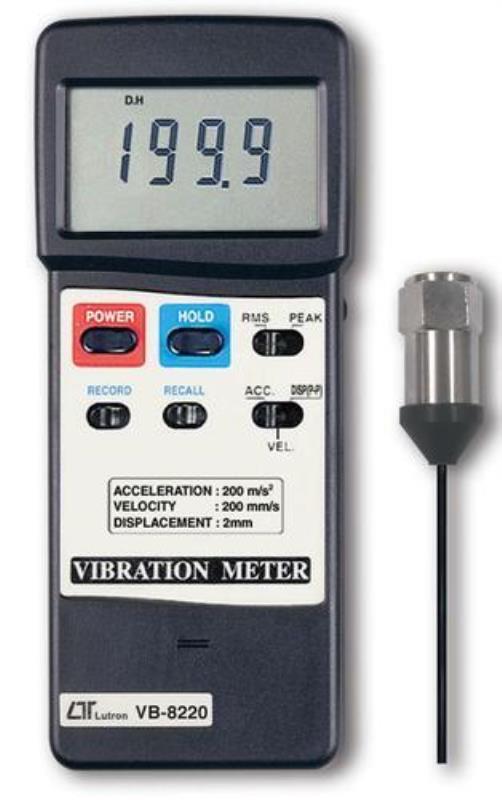 لرزش سنج دیجیتالی مدل VB-8220