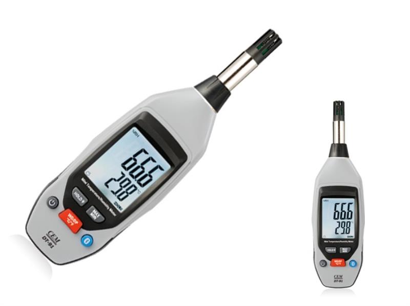 رطوبت سنج و دماسنج مدل DT-91