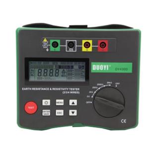 ارت سنج 4پل دیجیتال با ست کامل لوازم مدل DY-4300