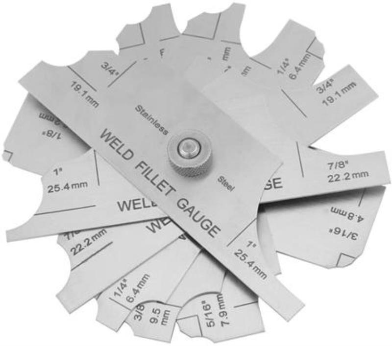 گیج جوشکاری فیلت/fillet welding gauge