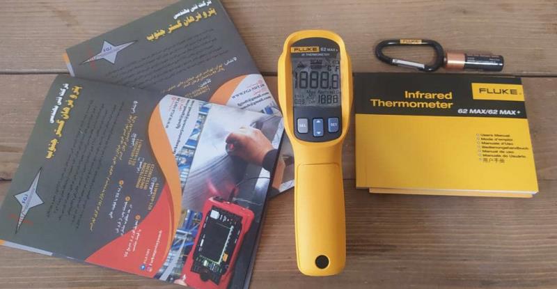 ترمومتر لیزری فلوک مدل FLUKE 62MAX PLUS
